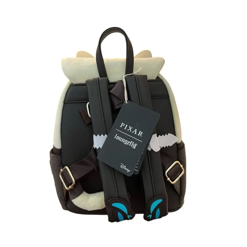 Loungefly Disney Pixar Luca Machiavelli Plush Figural Mini Backpack Cat NWT